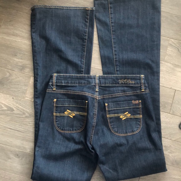 Buffalo David Bitton Francine Stretch Flare sz27 - Picture 2 of 4